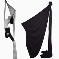 Black aerial fabric, durable and tear-proof. Length 18m x 160cm. 100% Polyester.