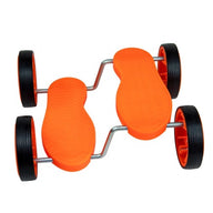 4 roues acrobatiques orange