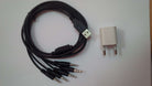 Chargeur usb 5 fils pour matériel k8