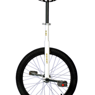 Monocycle white luxus qu-ax 50cm