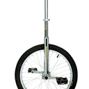 Unicycle luxus qu-ax chrome 50cm