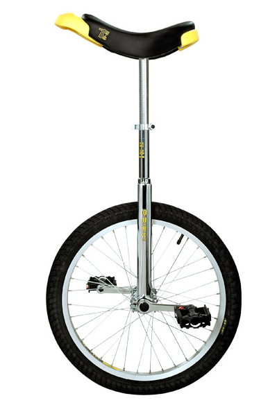 Unicycle luxus qu-ax chrome 50cm