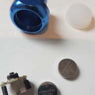 Kit lumineux diabolo simple - bleu