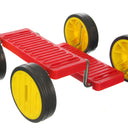 4 roues acrobatiques rouge (pedal go) fabriqué en Angleterre