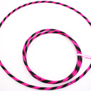Perfect Hula hoop Play décoré diam 20mm/100cm plastique ROSE avec ruban