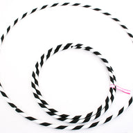 Perfect Hula hoop Play décoré diam 20mm/100cm plastique BLANC avec ruban