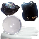 Balle de contact Acrylique Transparente 80mm 350g+ Housse de protection - vue 1