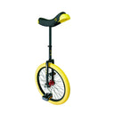 Unicycle profi qu-ax 50cm 20 inches Black - yellow tire (1200)